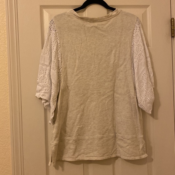 Anthropologie - Akemi & Kin - Coro Dolman Crochet Knit Pullover - L - Picture 5 of 5